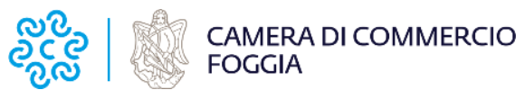 logo camera di commercio di foggia