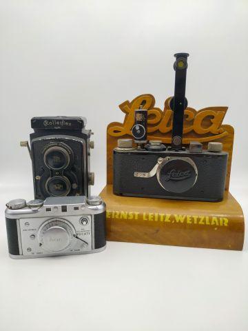Alcune macchine fotografiche che appartengono alla collezione privata Avrone
