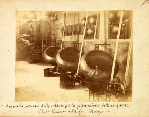 Macchine acquistate a Torino per la fabbricazione delle confetture nel 1856