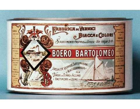 Barattolo di vernice Boero Bartolomeo, 1831