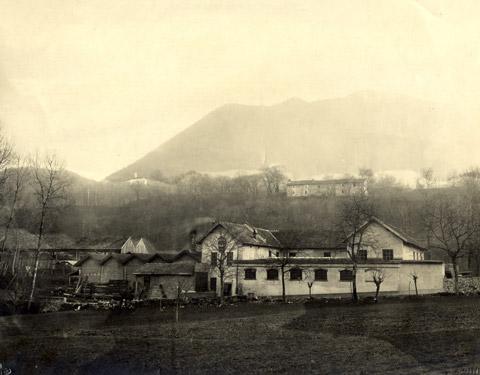 Veduta della fabbrica (inizi del Novecento)