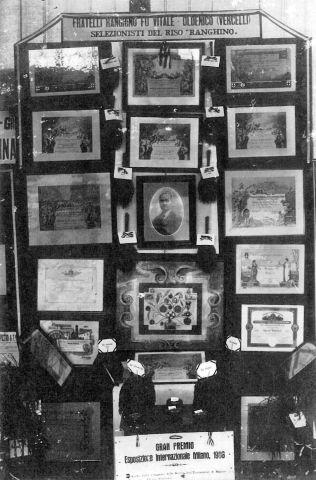 Gran Premio ricevuto all'Esposizione internazionale di Milano, 1906