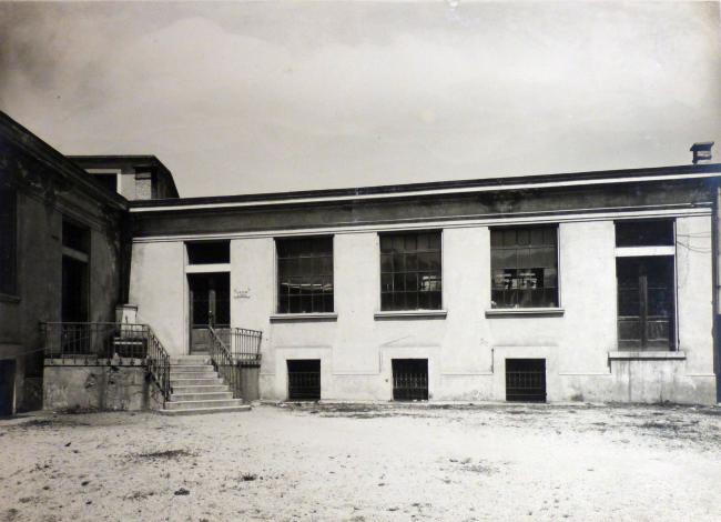 La prima sede presso le Scuole industriali, 1919