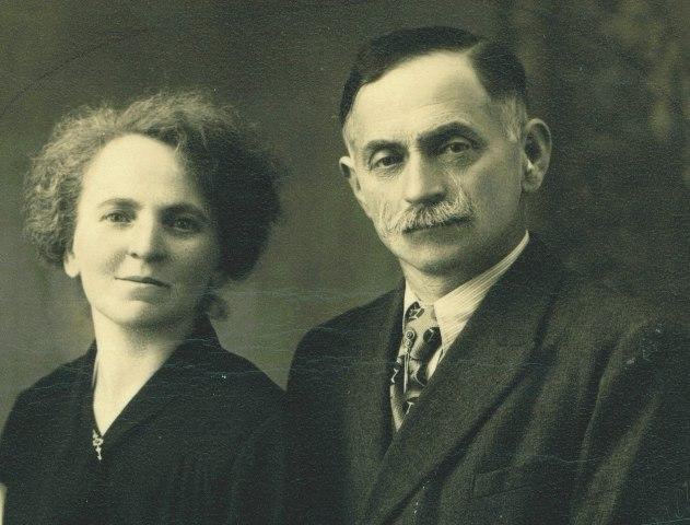 Luigi Cattaneo e la moglie Regina