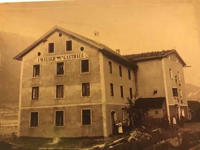 L'albergo nel 1880