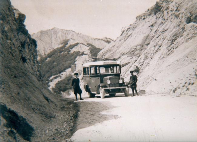 Primo transito dal Valico di Montecoronaro, 1932