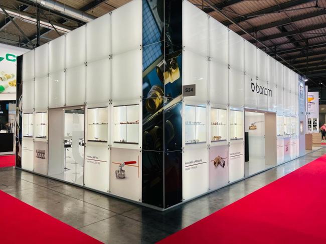 Lo stand Idrosanitaria Bonomi presso Mostra Convegno Expocomfort, 2022