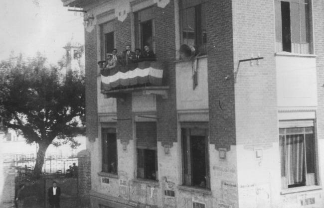 La sede della Cooperativa nel 1945