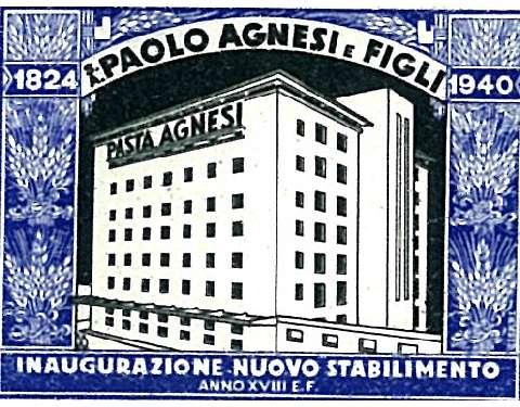 Francobollo commemorativo dell’inaugurazione del nuovo stabilimento di Oneglia – anno 1940
