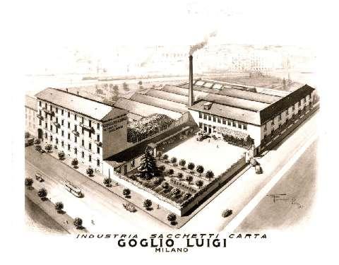 Lo stabilimento Goglio di via Solari (Milano) nel 1929