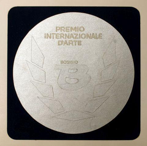 Il logo del Premio internazionale d'arte Bosisio, istituito nel 1981 per celebrare i 70 anni dell'impresa