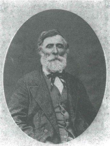 Stefano Ravaglia (1806-1883), socio onorario della Società di Mutuo Soccorso di S.Alberto. Fu il primo presidente della Società eletto il 14 gennaio 1866