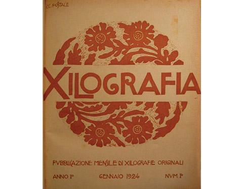 Copertina rivista Xilografia, F.lli Lega editori, 1923-25 - numero 1 - (1924)