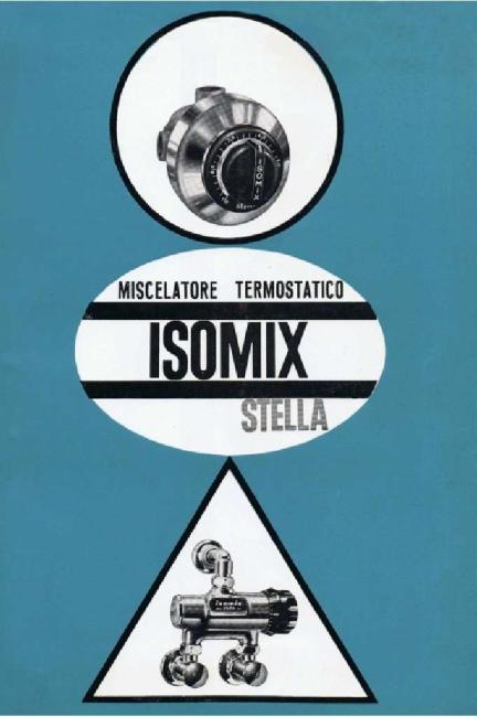 Pubblicità ISOMIX anni sessanta-settanta