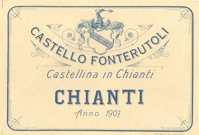 Etichetta storica Chianti (1907)