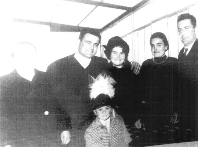Foto di famiglia nel 1964