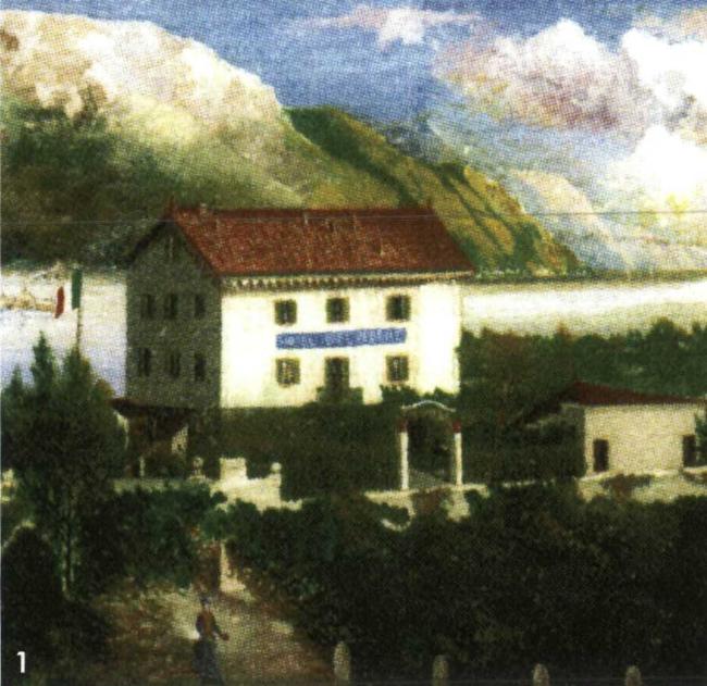 L'Hotel Belvedere nei primi anni del Novecento