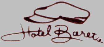 Il logo dell'albergo nel 1950