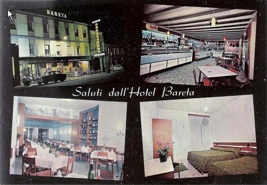 Una cartolina dell'albergo del 1972