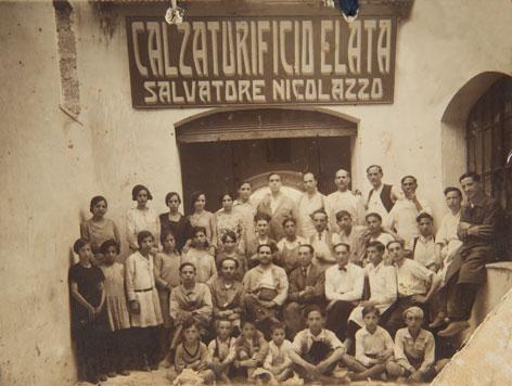 I dipendenti del Calzaturificio Elata, 1928 